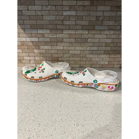 DISNEY PARKS CROCS Clogs Adult 50th Anniversary Vault Balloons Florida M7 W9 - Picture 2 of 6